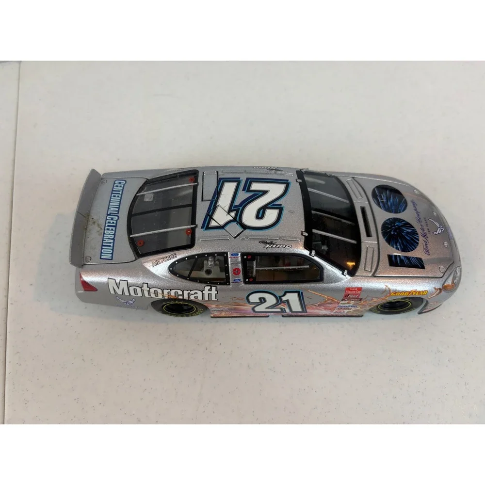 Ricky Rudd 21 Motorcraft Ford Taurus 100 Years Centennial 1:24 Diecast Silver